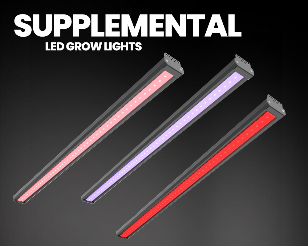 IONBEAM S16, Full Spectrum LED Grow Light Bars, Samsung LM301H, 16-Inch