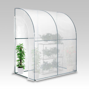 VIVOSUN Mini Lean-to Greenhouse,100cm X 200cm X 210cm