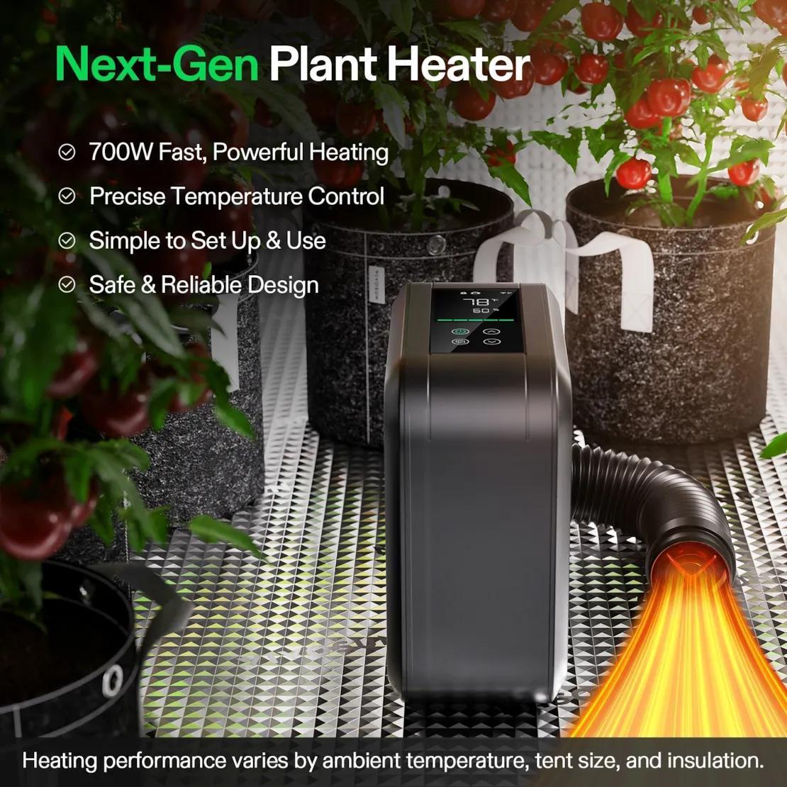 VIVOSUN AEROFLUX GROW TENT HEATER 700W