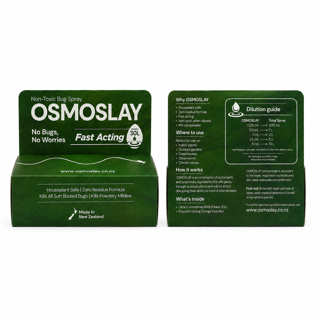 OSMOSLAY Ultra Concentrate 15mL – Makes 30 Litres