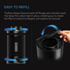 150mm REFILLABLE AC Infinity Carbon Filter - Australian Charcoal