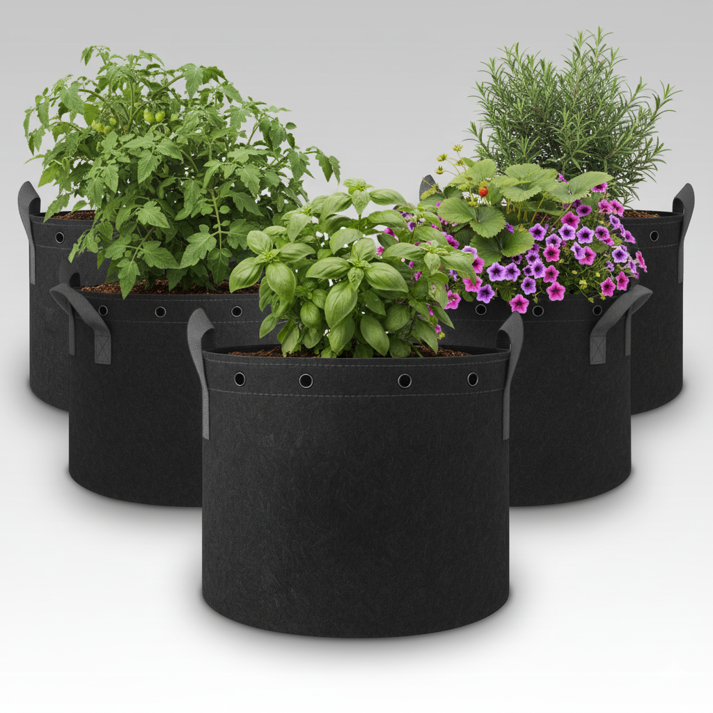 27L Fabric Pot - 5 Pack