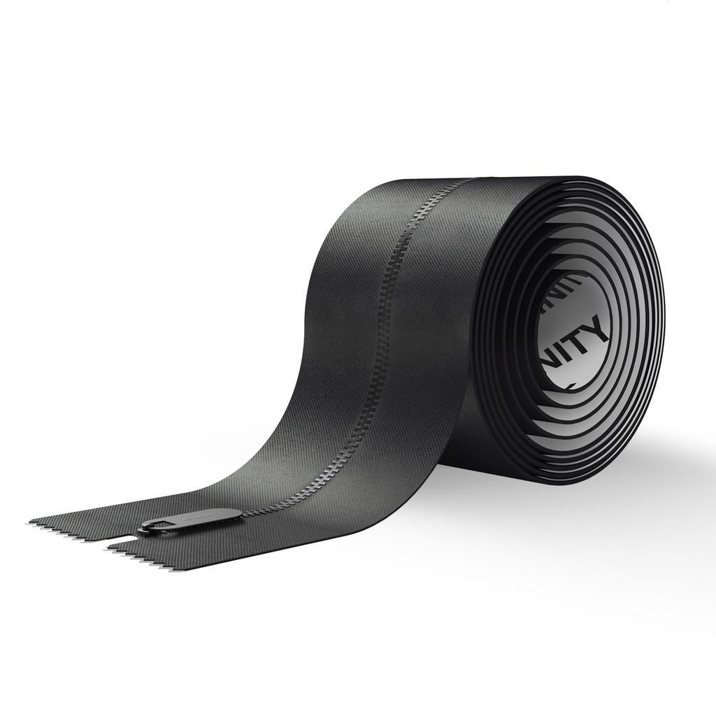 Peel and Stick Zipper 3" x 7', Double-Sided SBS Zippers, 1-Pack