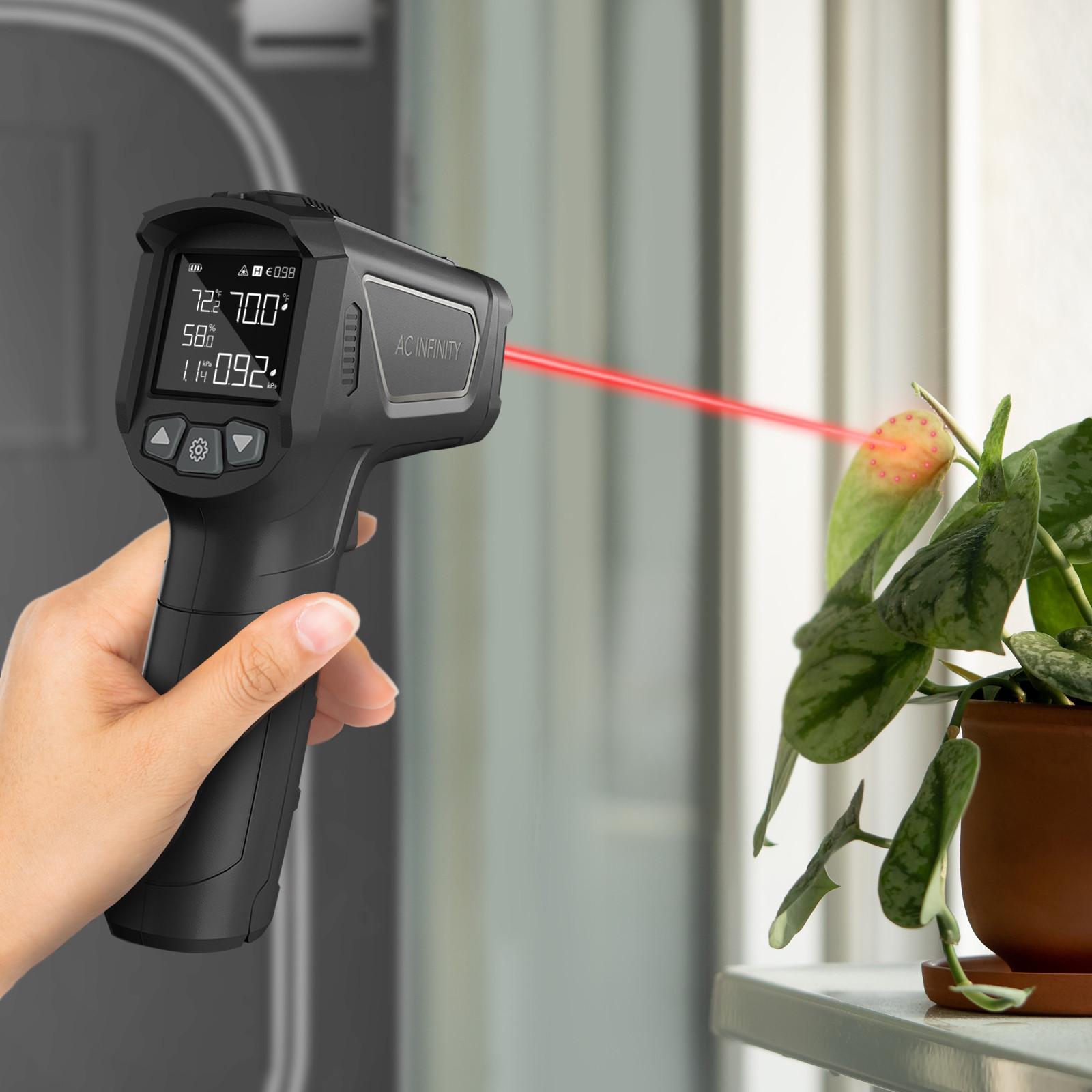 VPD Thermometer, Handheld Environmental Monitor, Captures Leaf VPD and Temperature