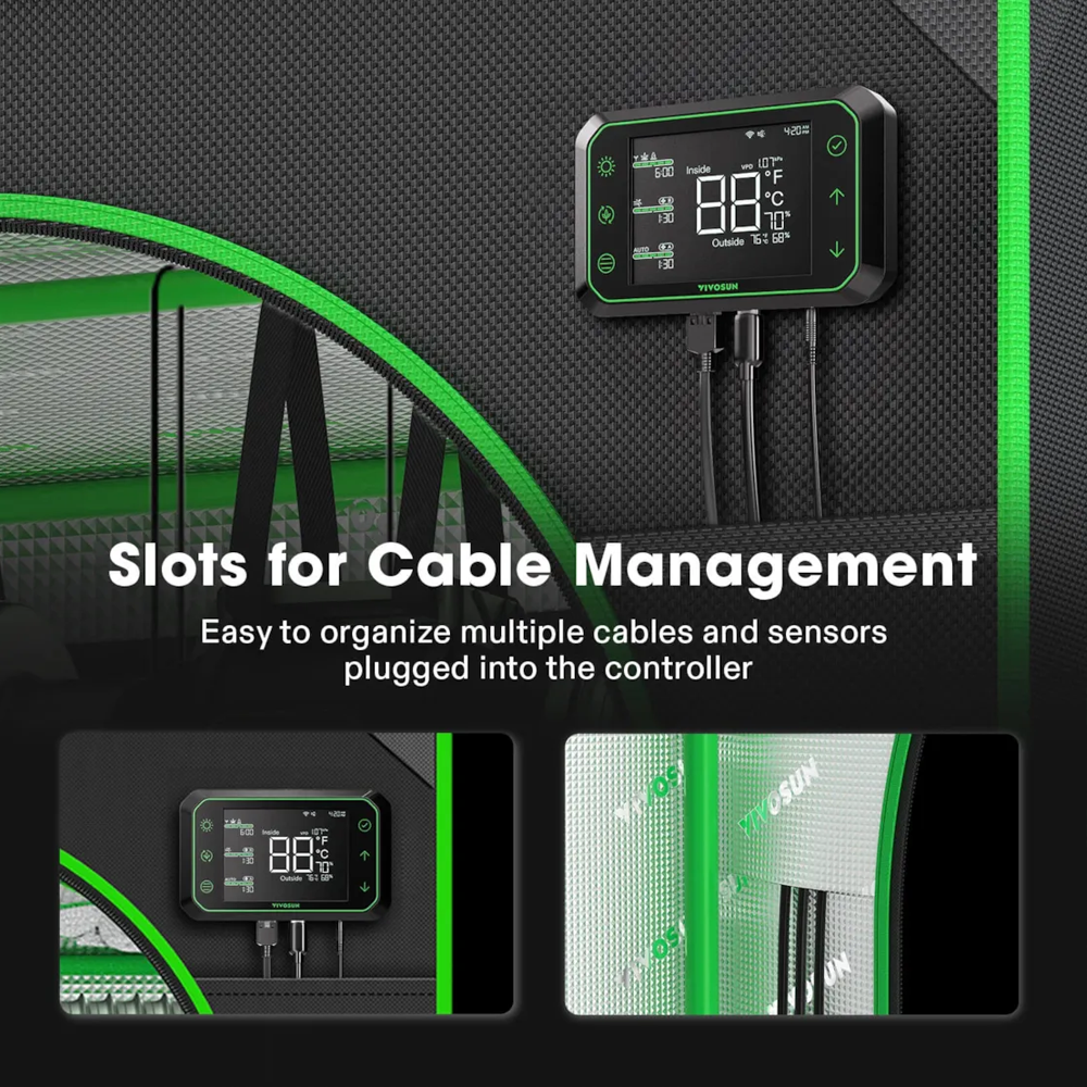 VIVOSUN Grow Tent 90cm x 60cm x 135cm
