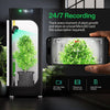 GrowCam C4, 2K QHD WiFi Smart Camera for Grow Tent & VGrow Smart Grow Box, Timelapse, Night Vision, SD Card Storage, 2-Way Audio, App Control