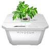 VGrow DWC Hydroponics Growing System Kit for VGrow Smart Grow Box, 4-Gallon Deep Water Culture with Air Stones and Rapid Rooters