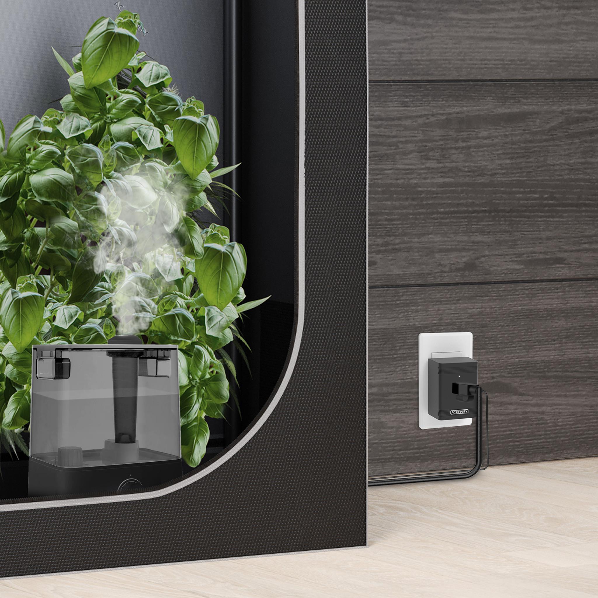 AC INFINITY UIS wall plug installation example