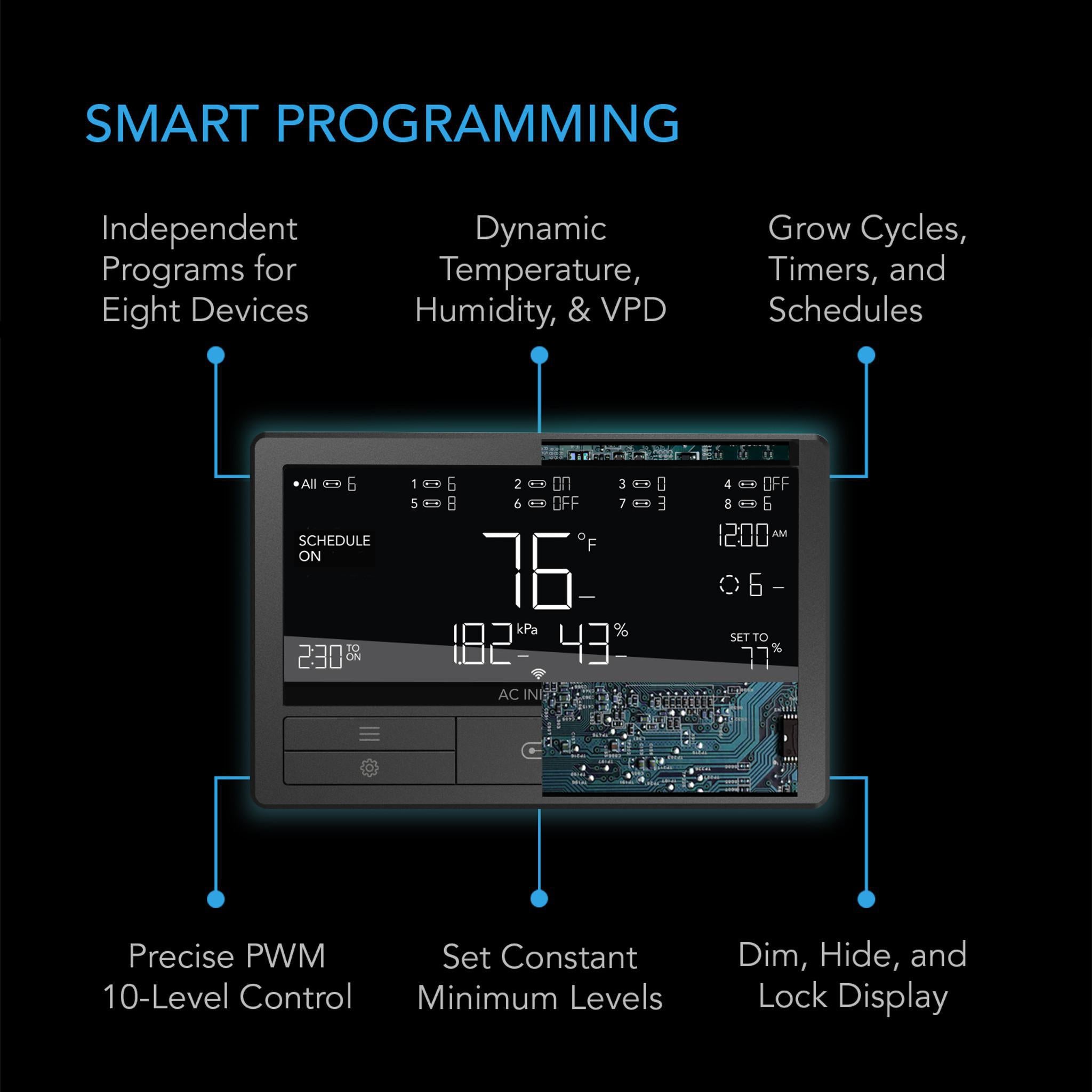 Ac Infinity Controller 69Pro+ Specifications