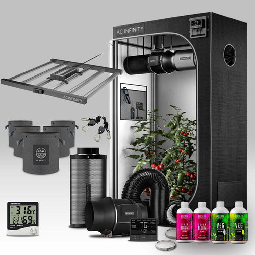 ac infinity 3x3 grow tent kit AC INFINITY Grow Kit - Stage One