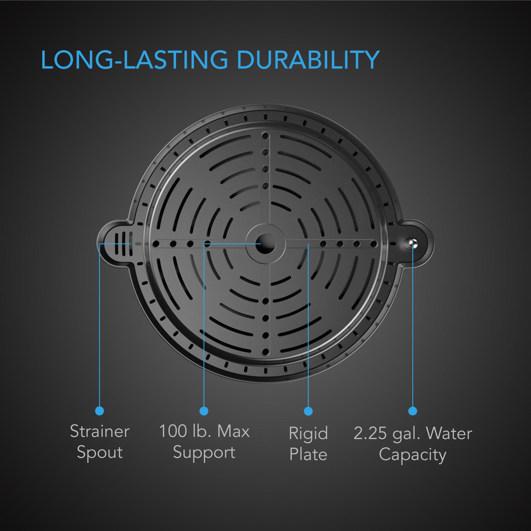 AC INFINITY Self Watering Hydroponic Base Specifications