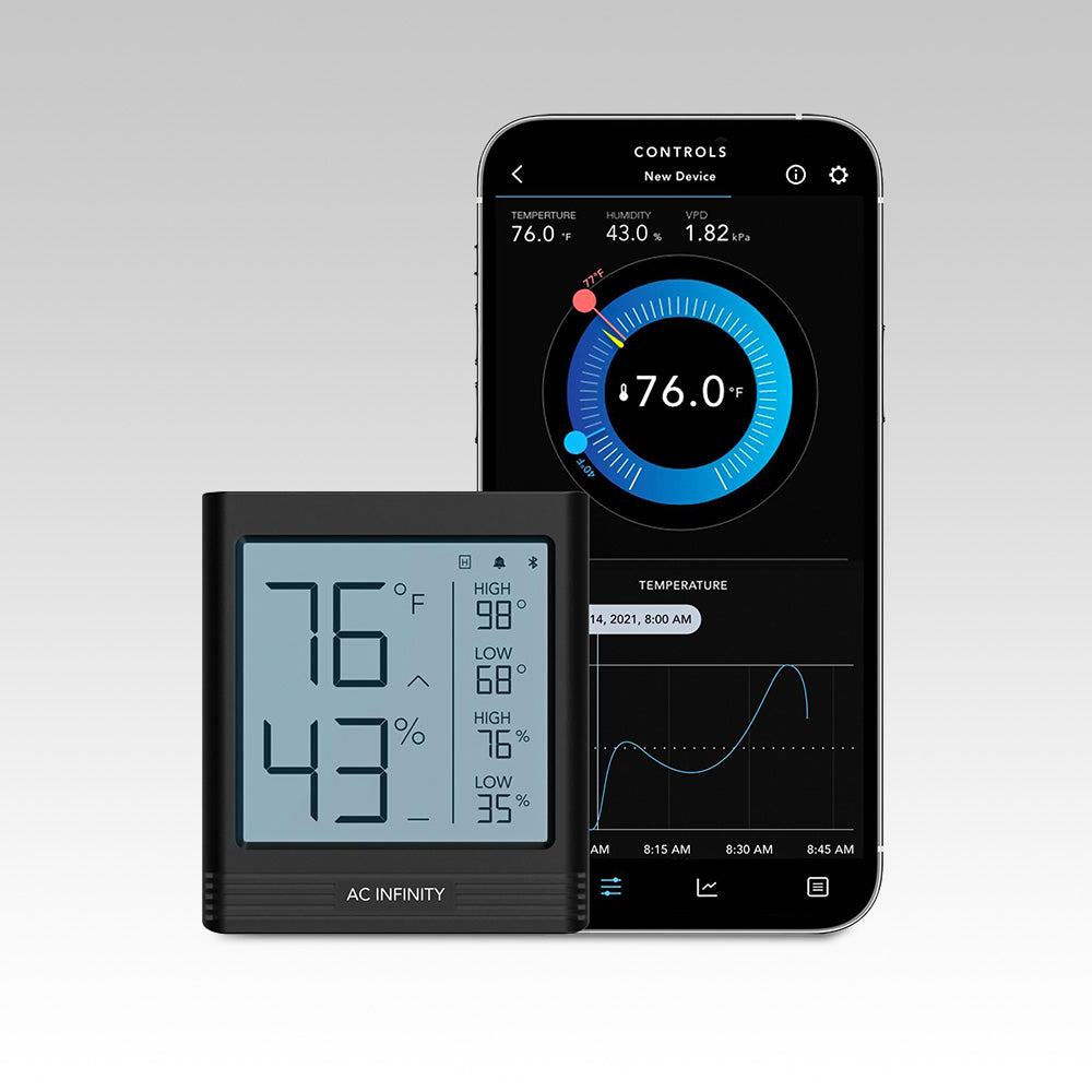 Grow Room Temperature and Humidity Sensor AC INFINITY