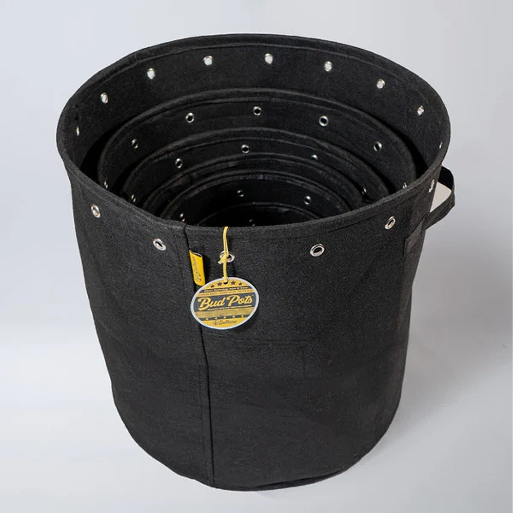 Bud Pots 5 Pack | Reinforced Fabric Pots