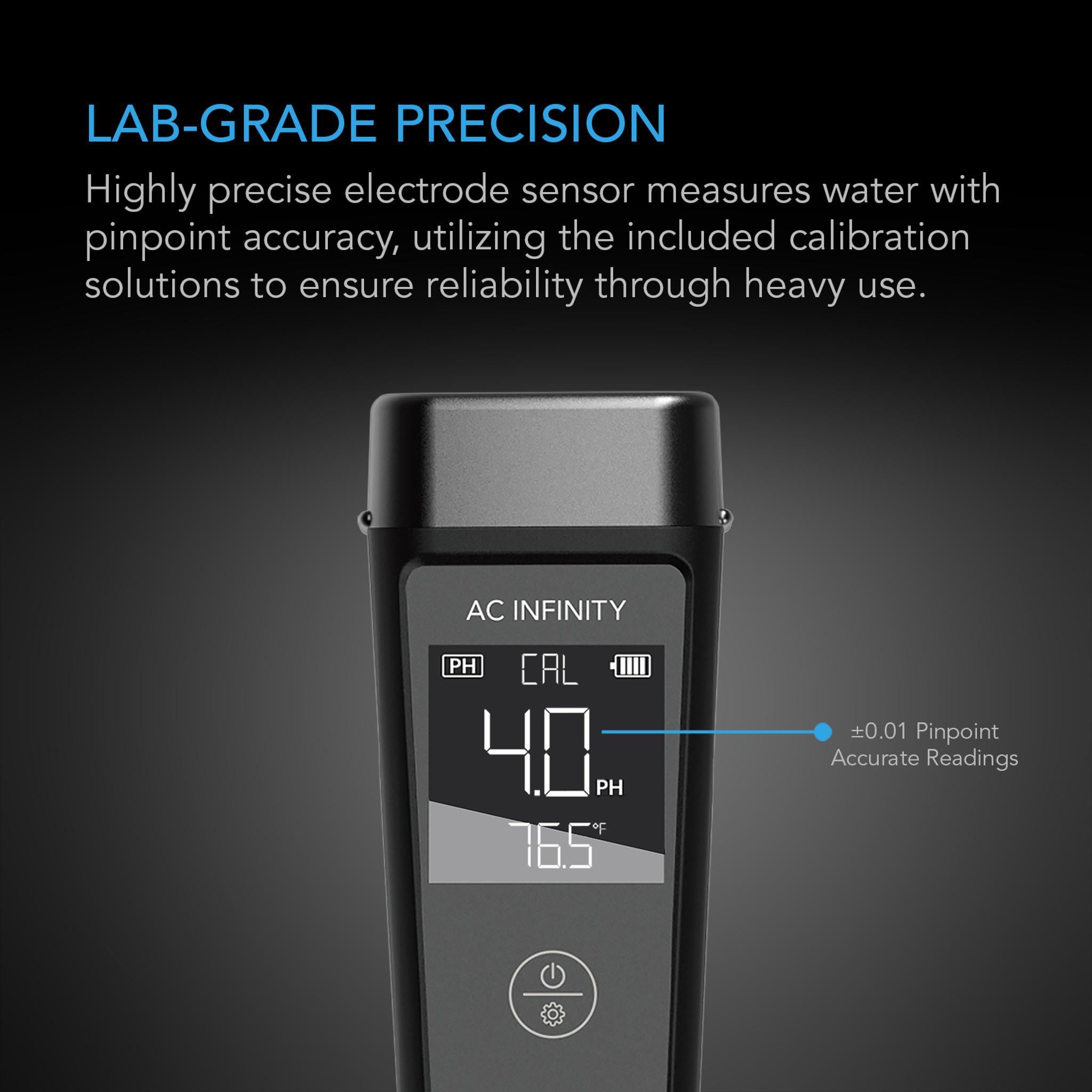 precise pH pen for indoor growing and hydroponic water testing