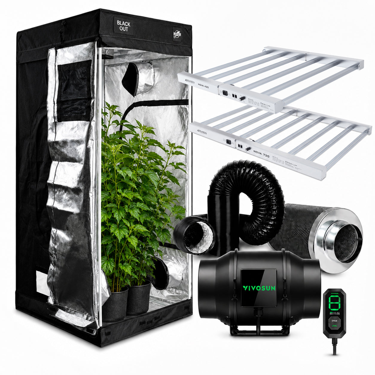 NOVA LED Grow Tent Kit