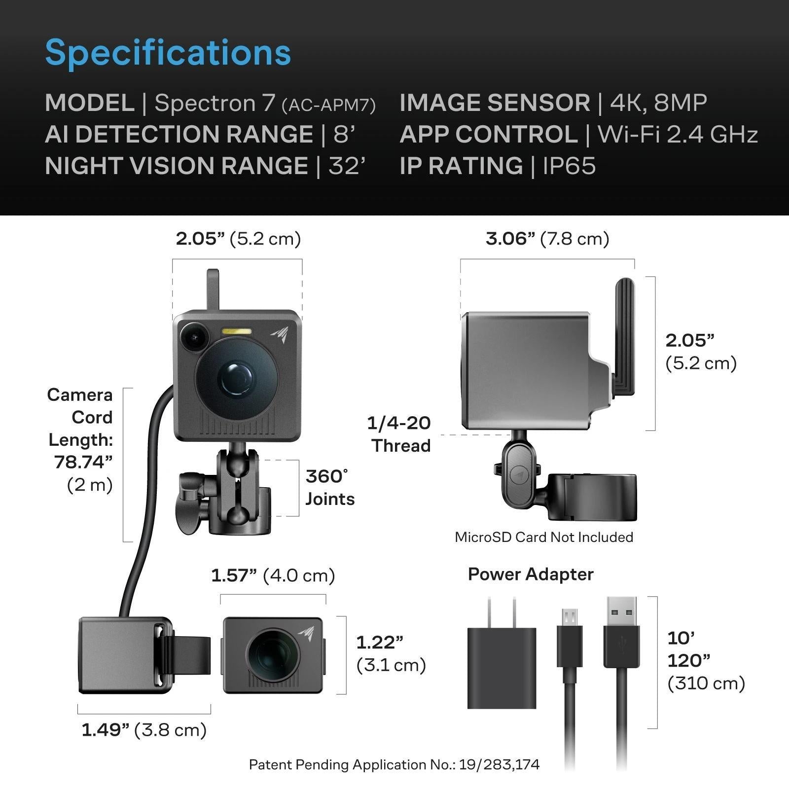 AC Infinity SPECTRON 7, AI-Powered Grow Camera