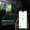 VIVOSUN AeroLush C08 Smart Air Conditioner, 8000BTU, 4-in-1 Function, with Temperature & Humidity Sensor Probe, Smart Remote Control