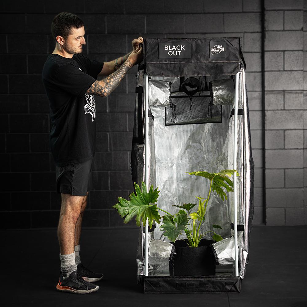 eclipse grow tent Eclipse Black Out Grow Tents - 60cm x 60cm x 160cm