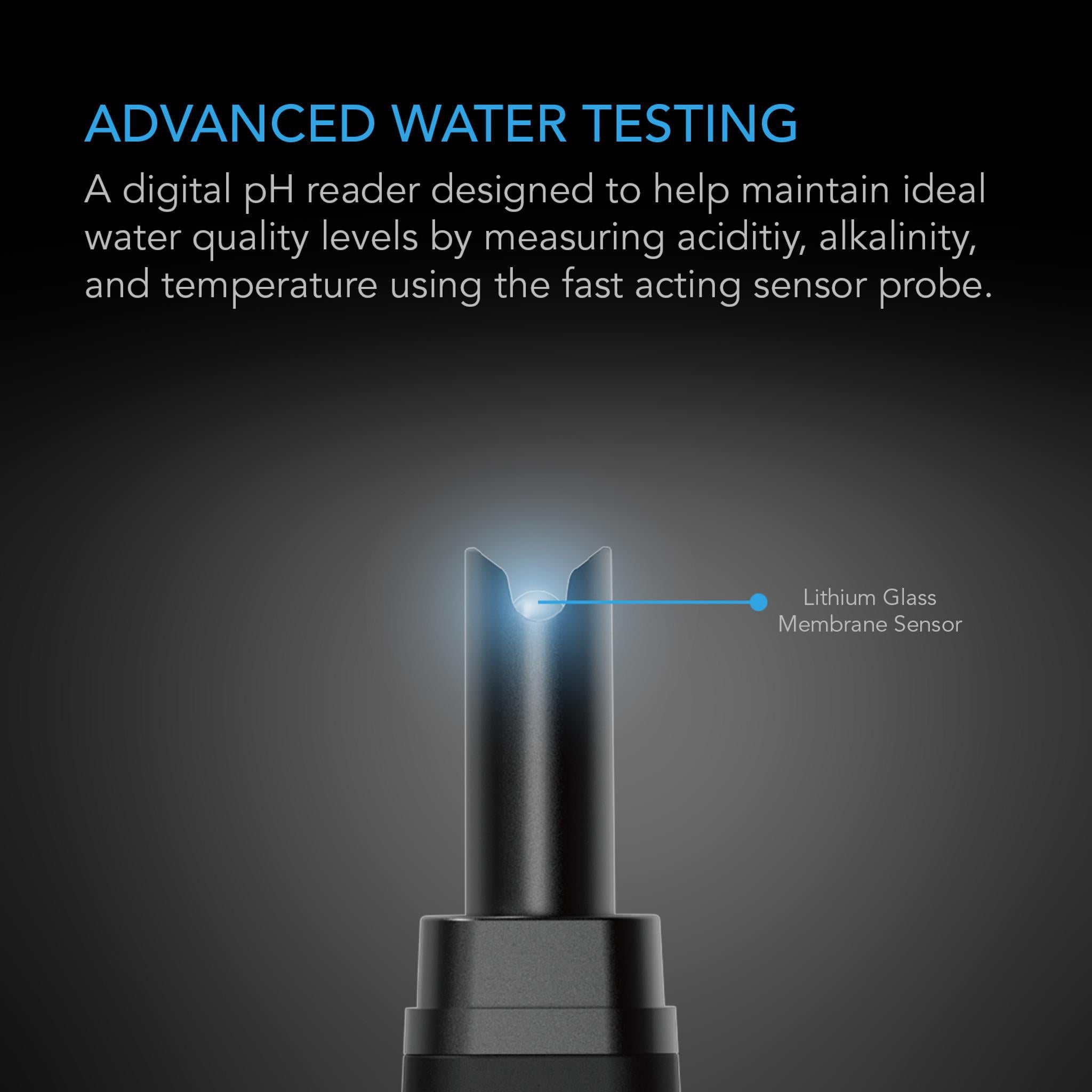 Digital pH pen for hydroponic water testing