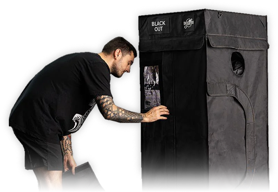 eclipse grow tent Eclipse Black Out Grow Tent - 220 x 120 x 200cm