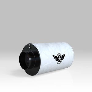 100mm x 250mm Carbon Filter black