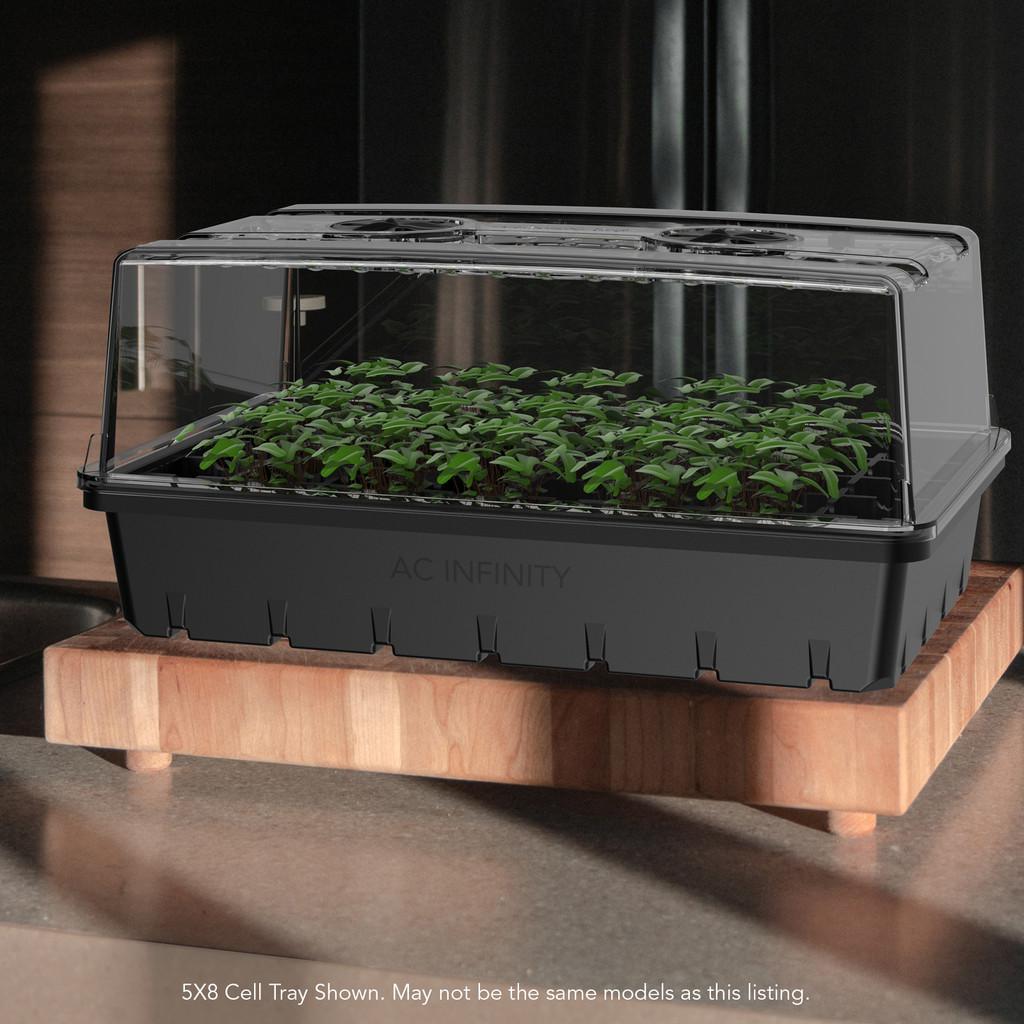 HUMIDITY DOME, LARGE PROPAGATION KIT, 6X12 CELL TRAY