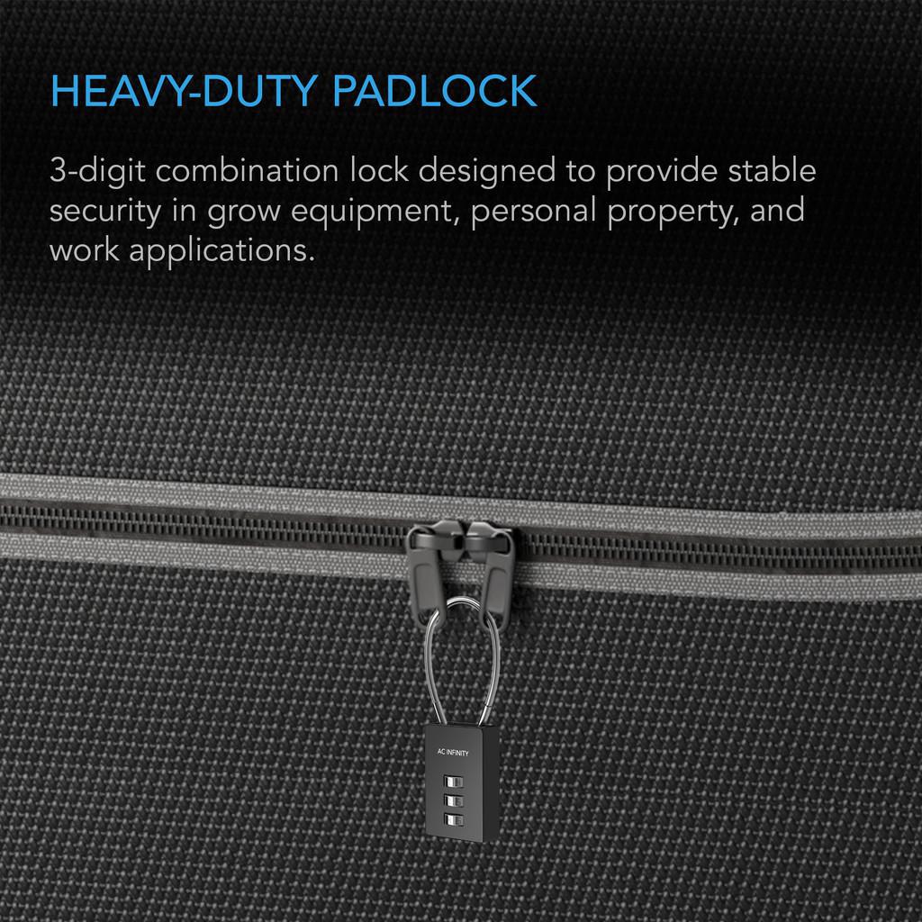 Combination Lock, Flexible Steel Cable Loop, 2-Pack | Herbal House NZ