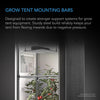 GROW TENT MOUNTING BARS, FOR INDOOR GROW SPACES, 3X3