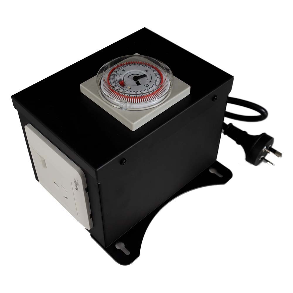 Heavy Duty 24 hour Timer | 2 Port 24 hour timer plug | Herbal House