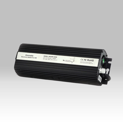 Dimmable Electronic Ballast 600W - Black Line