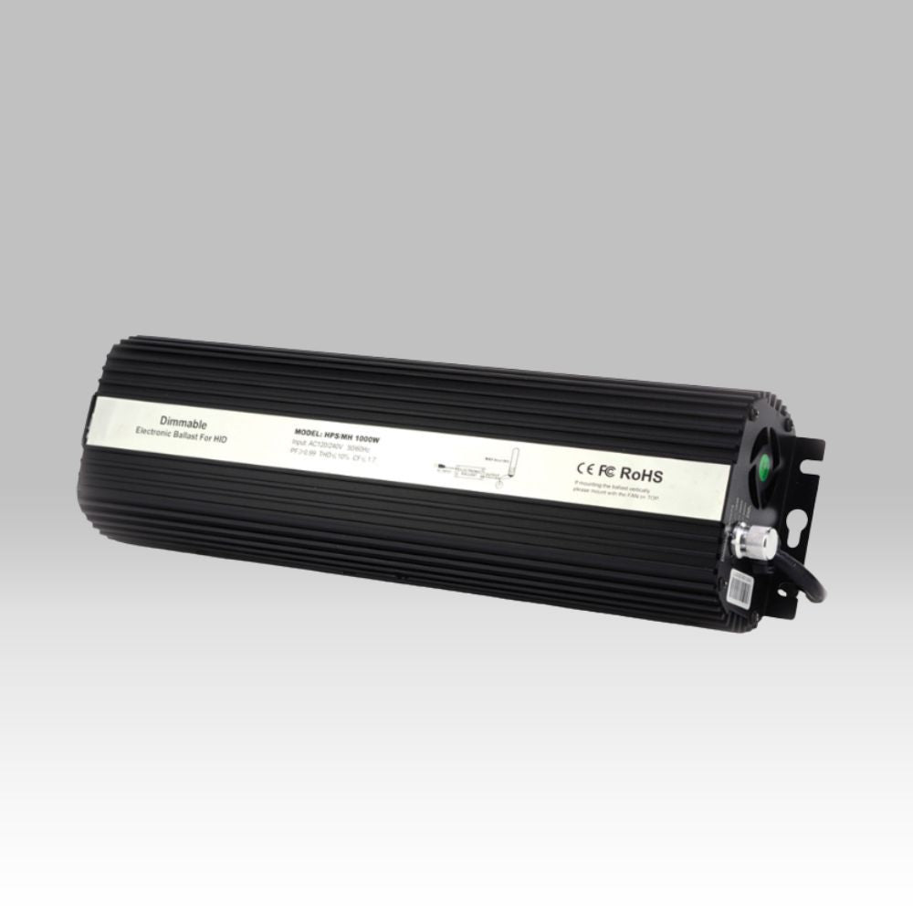 Dimmable Electronic Ballast 1000W - Black Line