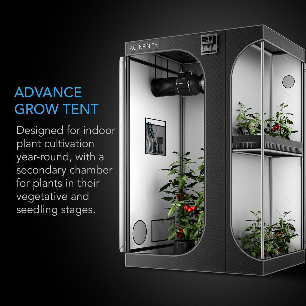 grow tent 2 in 1 AC Infinity Cloudlab 632D, Grow Tent, 90 X 60 X 180cm