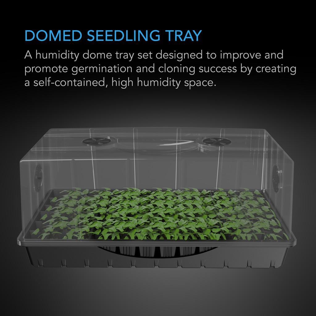 HUMIDITY DOME, LARGE PROPAGATION KIT, 6X12 CELL TRAY